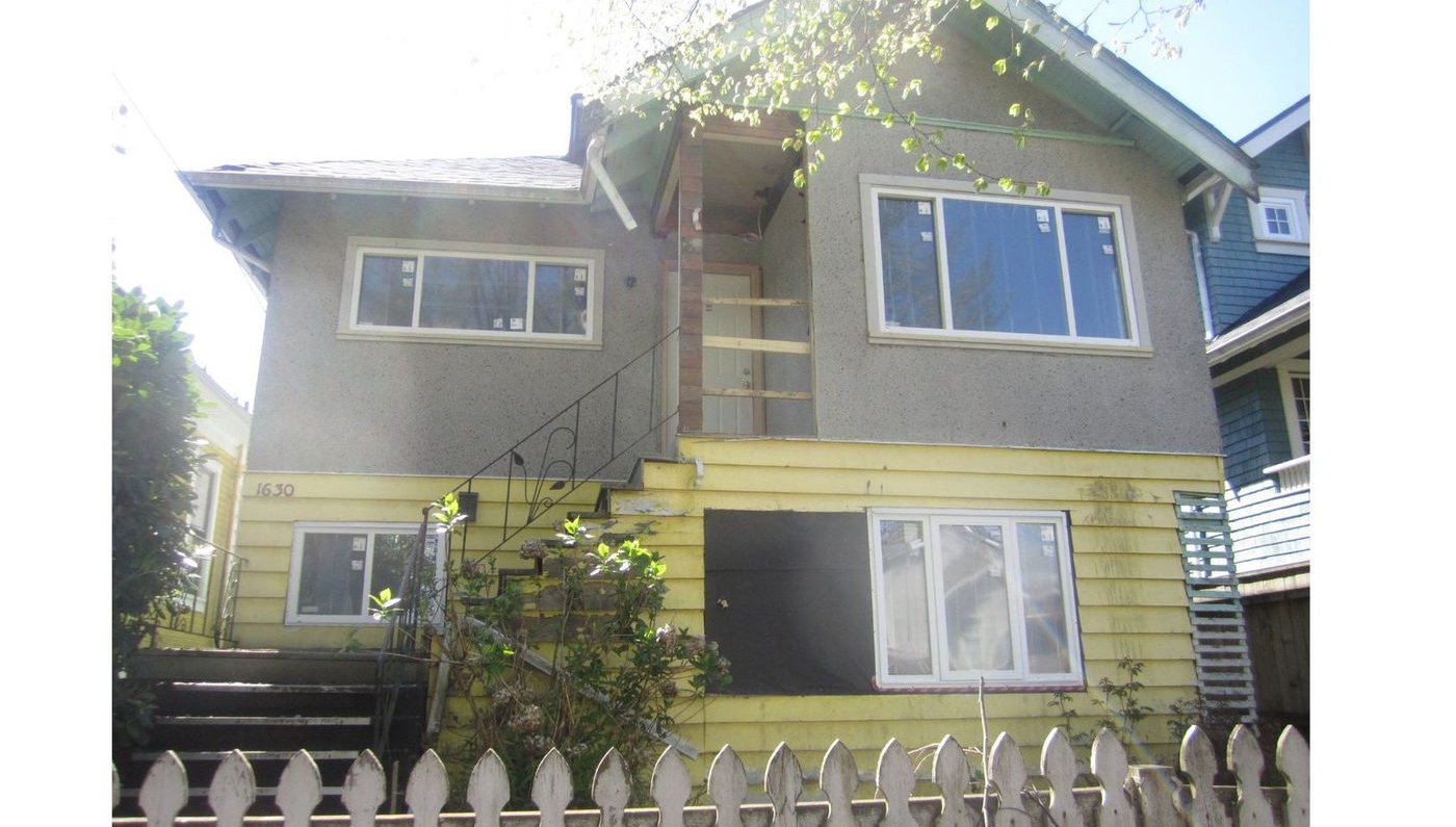 Character home before renovation